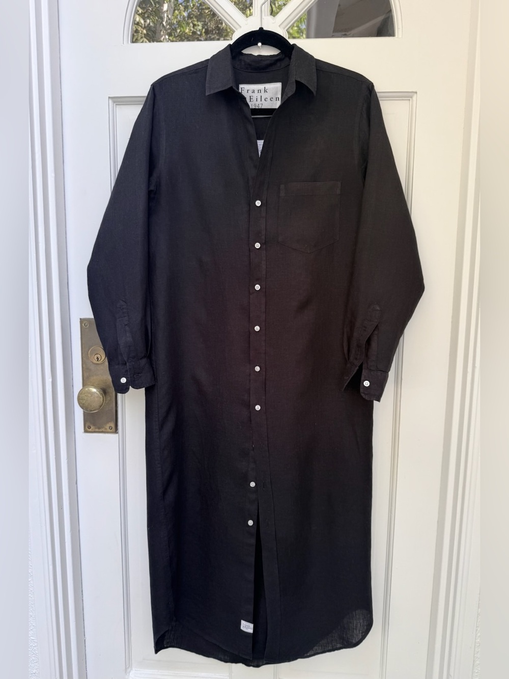 Frank and Eileen black linen dress - Picture 6 of 6